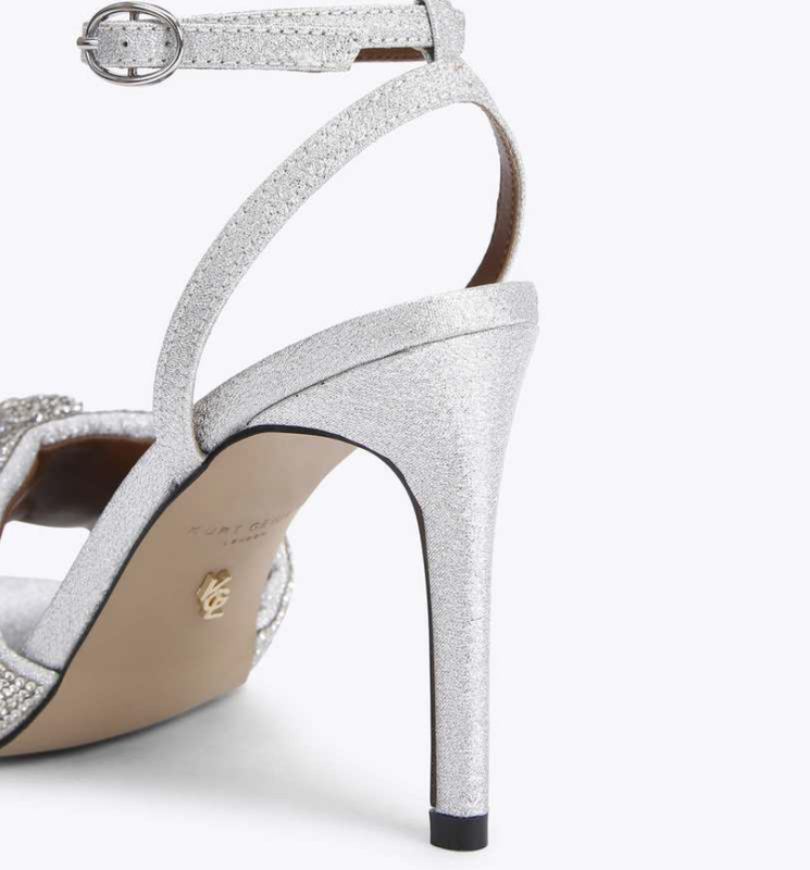 KURT GEIGER KURT GEIGER KENSINGTON SANDAL (41) SILVER