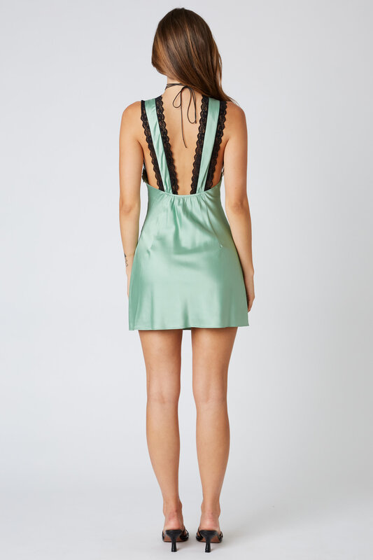 CAMILA LACE DETAIL DRESS BASIL M