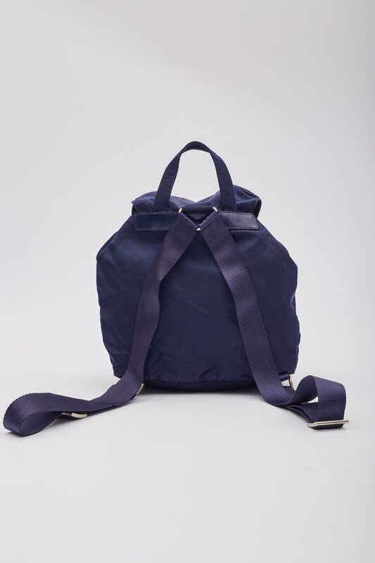 PRADA TESSUTO NYLON VELA BACKPACK NAVY BLUE