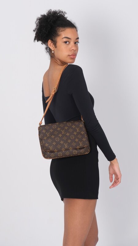 LOUIS VUITTON MONOGRAM MUSETTE TANGO SHOULDER BAGS