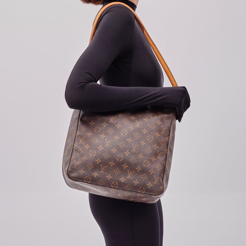 LOUIS VUITTON LOUIS VUITTON MONOGRAM LOOPING MONOGRAM GM BAG