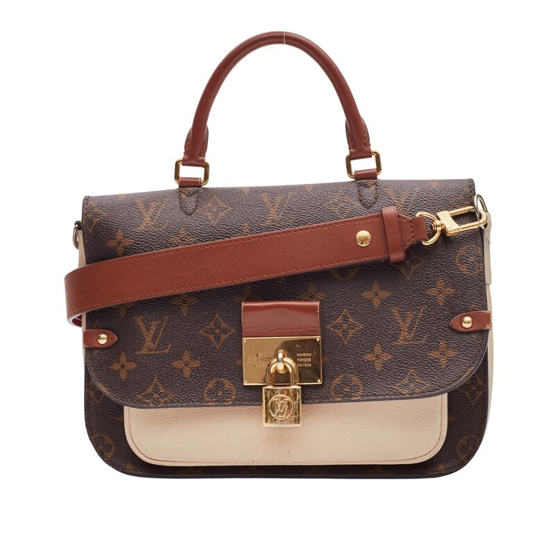 LOUIS VUITTON MONOGRAM VAUGIRARD CREME HANDBAG