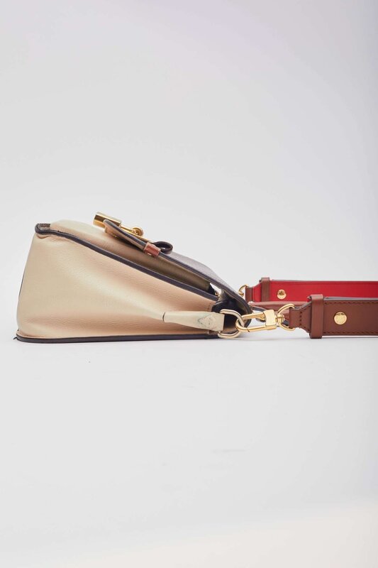 LOUIS VUITTON LOUIS VUITTON MONOGRAM VAUGIRARD CREME HANDBAG