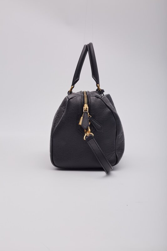 LOUIS VUITTON EMPREINTE SPEEDY BANDOULIERE 25 NM BLACK