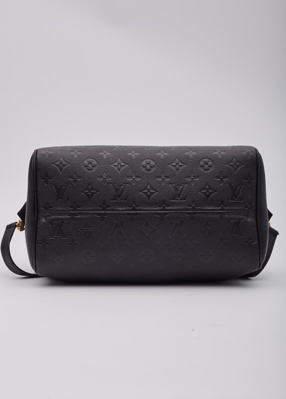 LOUIS VUITTON EMPREINTE SPEEDY BANDOULIERE 25 NM BLACK