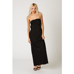 FRANCESCA STRAPLESS GOWN BLACK L