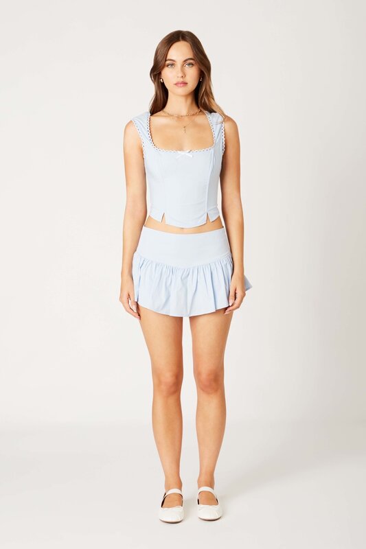 ABIGAIL SKORT BLUE S