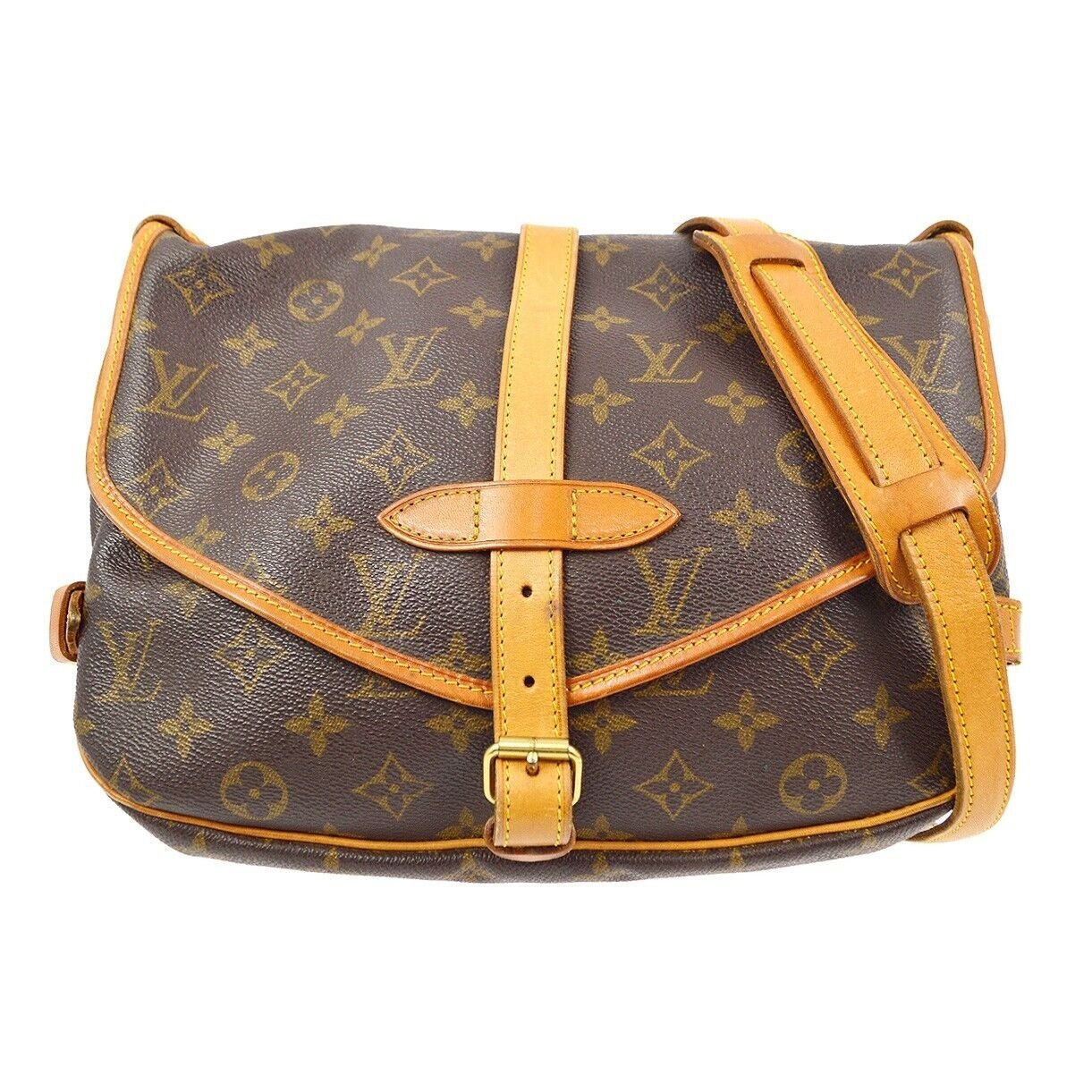 LOUIS VUITTON MONOGRAM SAUMUR 30 MESSENGER BAG