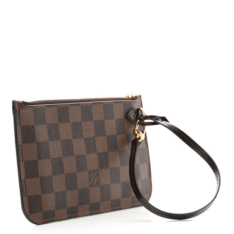 LOUIS VUITTON DAMIER EBENE NEVERFULL PM POCHETTE