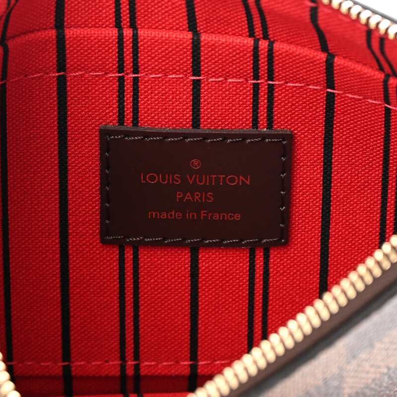 LOUIS VUITTON DAMIER EBENE NEVERFULL PM POCHETTE