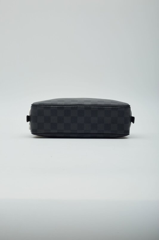 LOUIS VUITTON DAMIER GRAPHITE TOILET POUCH GM COSMETIC BAG