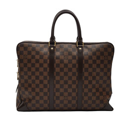 LOUIS VUITTON LOUIS VUITTON DAMIER EBENE PORTE-DOCUMENTS VOYAGE PM BRIEFCASE BAG