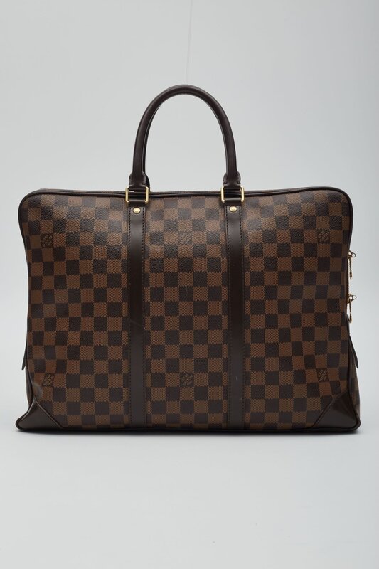 LOUIS VUITTON LOUIS VUITTON DAMIER EBENE PORTE-DOCUMENTS VOYAGE PM BRIEFCASE BAG