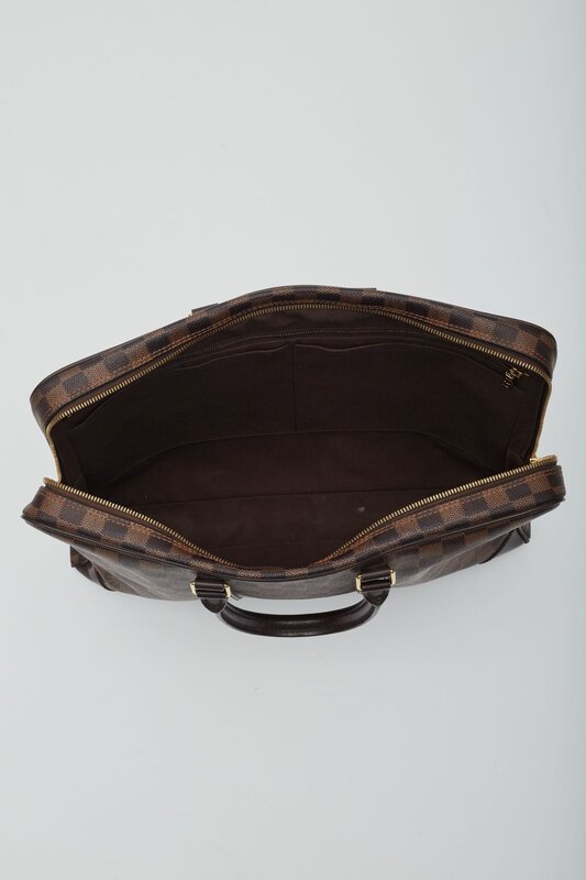 LOUIS VUITTON LOUIS VUITTON DAMIER EBENE PORTE-DOCUMENTS VOYAGE PM BRIEFCASE BAG