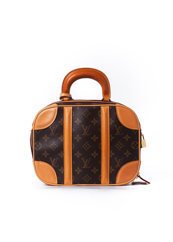 LOUIS VUITTON MONOGRAM TRUNK VALISETTE PM HANDBAG