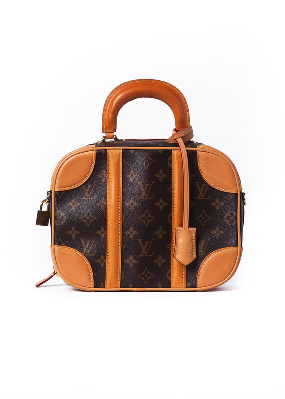 LOUIS VUITTON MONOGRAM TRUNK VALISETTE PM HANDBAG