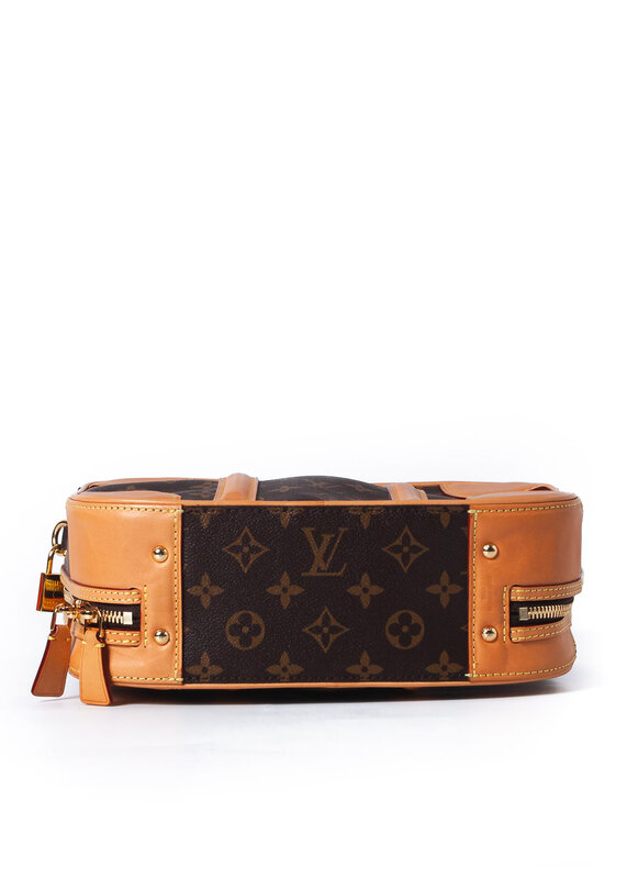 LOUIS VUITTON MONOGRAM TRUNK VALISETTE PM HANDBAG