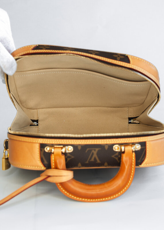 LOUIS VUITTON MONOGRAM TRUNK VALISETTE PM HANDBAG