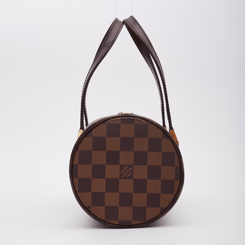 LOUIS VUITTON DAMIER EBENE PAPILLON 30 SHOULDER BAG