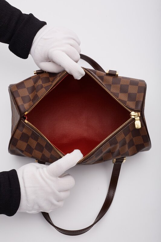 LOUIS VUITTON LOUIS VUITTON DAMIER EBENE PAPILLON 30 SHOULDER BAG