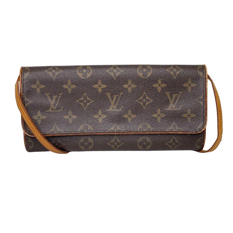 LOUIS VUITTON VINTAGE MONOGRAM TWIN POCHETTE GM