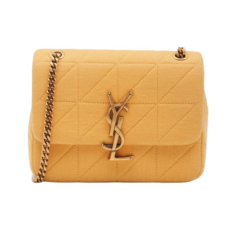 SAINT LAURENT SAINT LAURENT YELLOW JERSEY JAMIE BAG MINI
