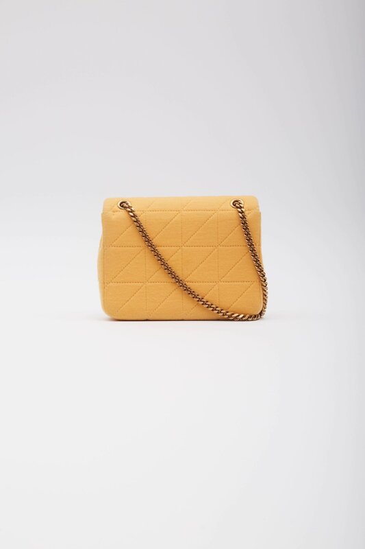 SAINT LAURENT SAINT LAURENT YELLOW JERSEY JAMIE BAG MINI