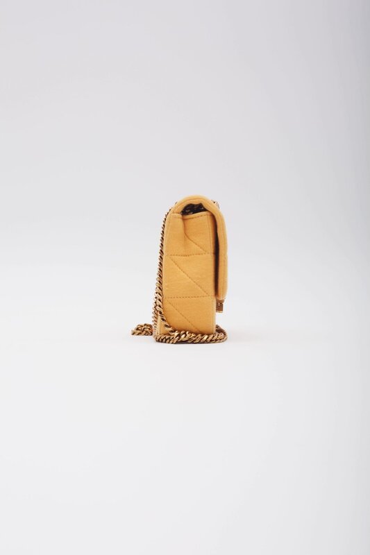 SAINT LAURENT SAINT LAURENT YELLOW JERSEY JAMIE BAG MINI