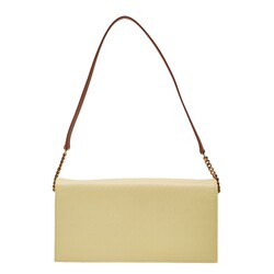 SAINT LAURENT SAINT LAURENT MONOGRAMME PATENT YELLOW KATE 99 LE SHOULDER BAG
