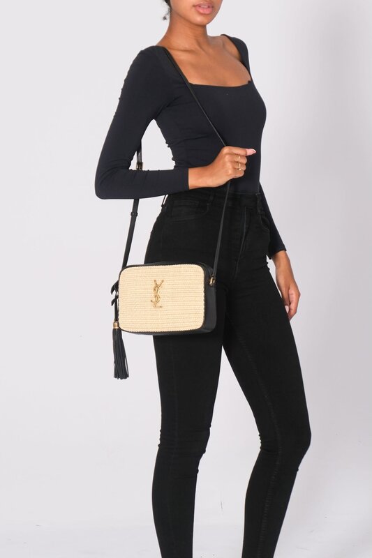 Saint laurent camera bag beige hotsell
