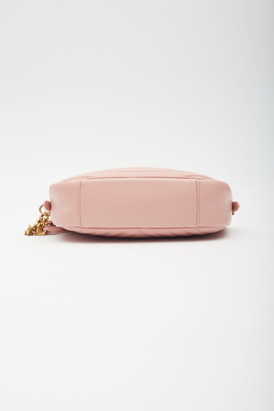 LOUIS VUITTON LOUIS VUITTON CALFSKIN NEW WAVE CAMERA BAG SMOOTHIE PINK