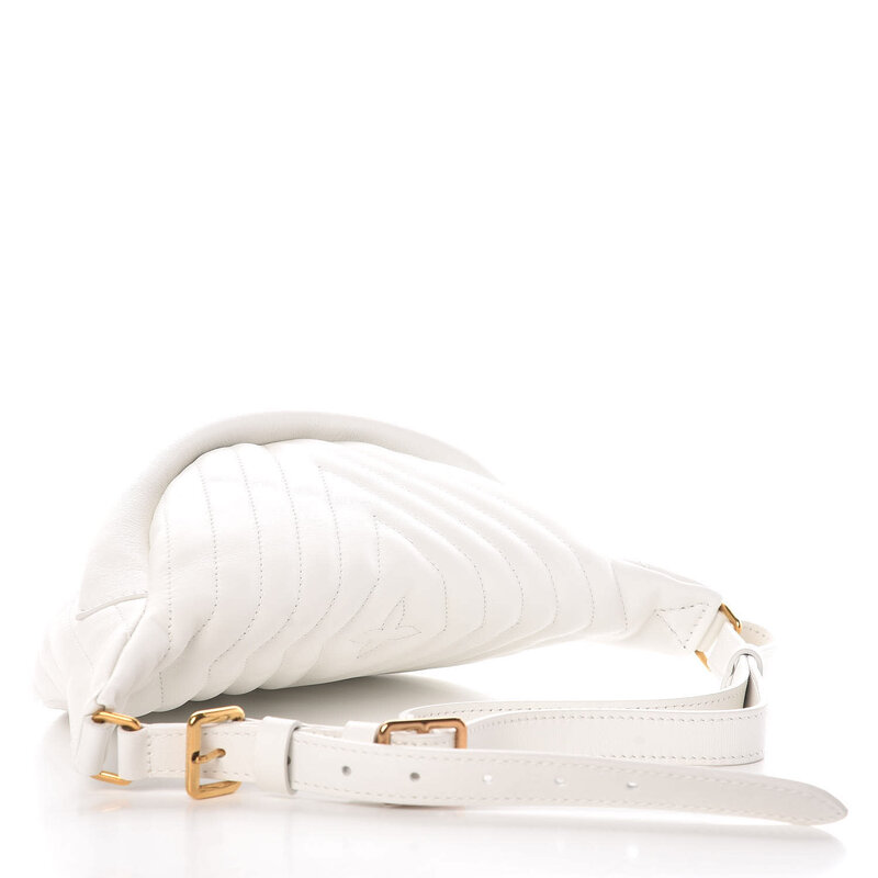 Louis vuitton new wave bumbag snow white hotsell
