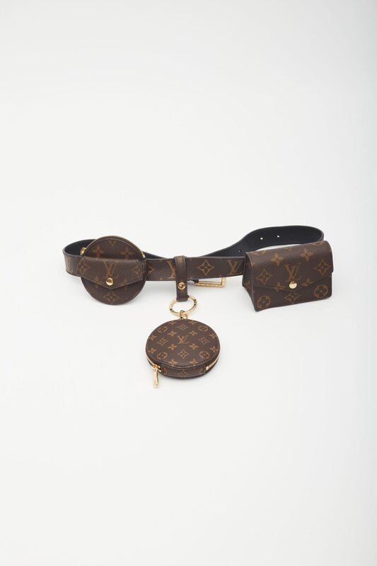 LOUIS VUITTON DAILY MULTI POCKET 30MM BELT