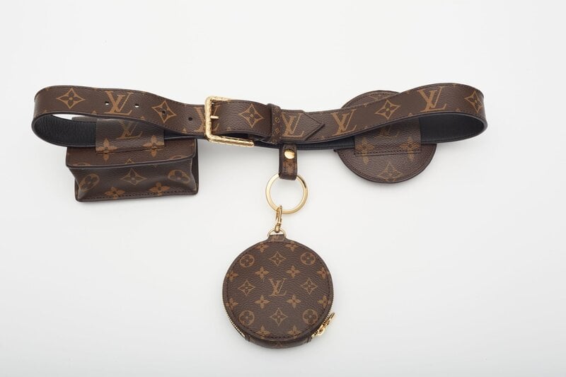 LOUIS VUITTON DAILY MULTI POCKET 30MM BELT