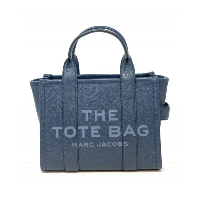 LEATHER BLUE SEA SMALL THE TOTE BAG