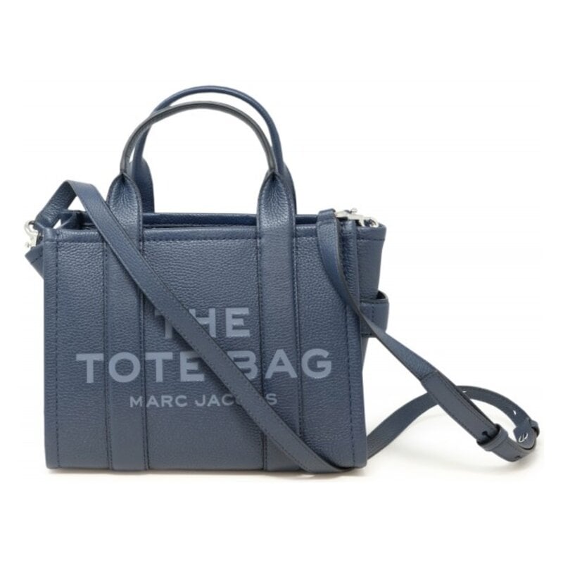 LEATHER BLUE SEA SMALL THE TOTE BAG