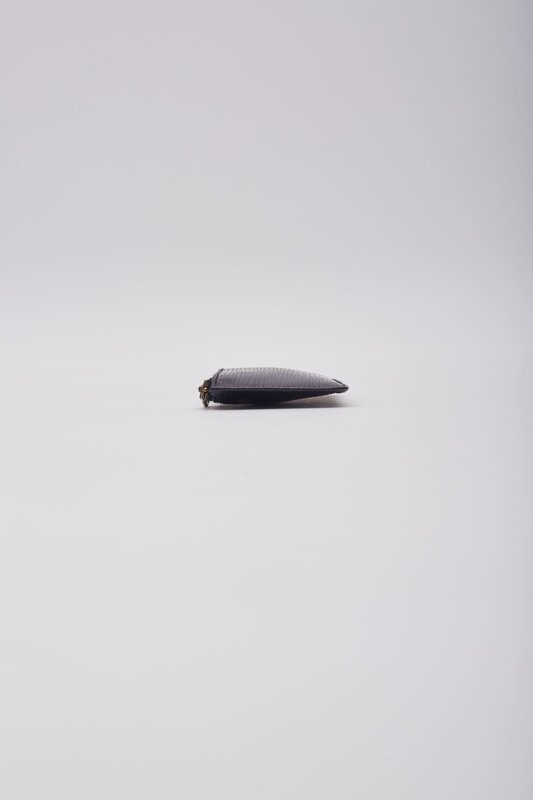 LOUIS VUITTON LOUIS VUITTON EPI LEATHER BLACK POCHETTE CLES COIN POUCH