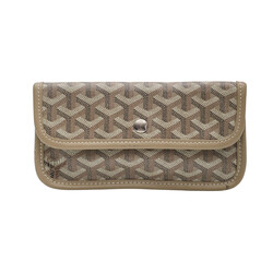 GOYARD GOYARD TAUPE GOYARDINE ST. LOUIS POCHETTE