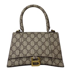 GUCCI X BALENCIAGA BALENCIAGA X GUCCI GG HOURGLASS HACKER HANDBAG SMALL