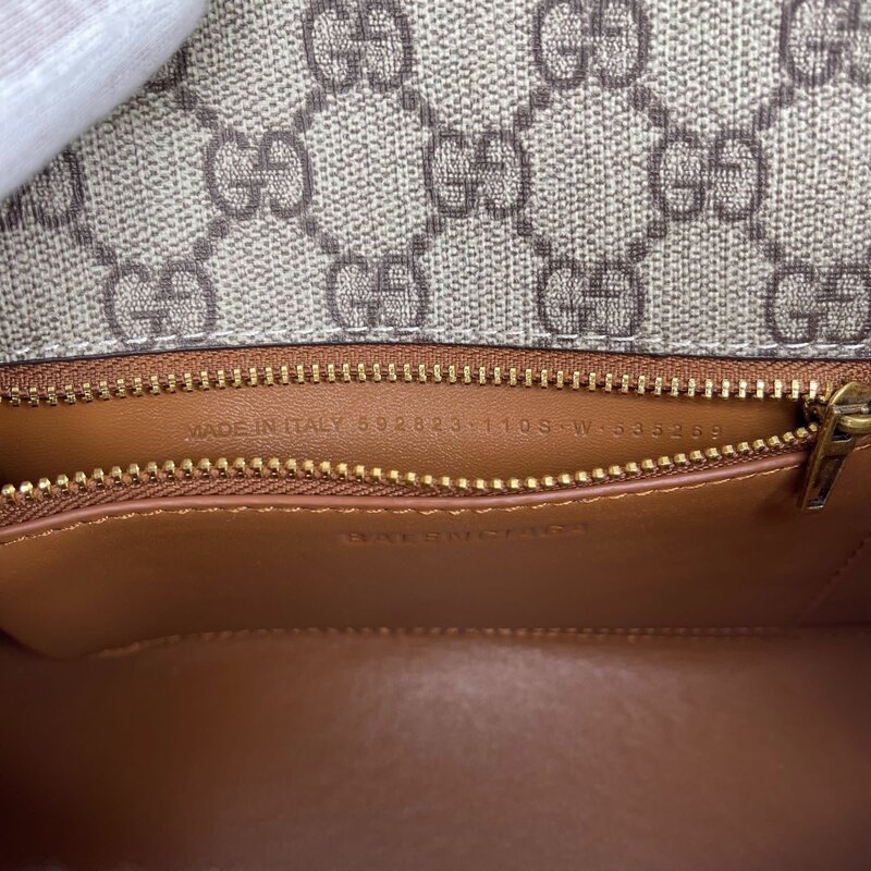 GUCCI X BALENCIAGA BALENCIAGA X GUCCI GG HOURGLASS HACKER HANDBAG SMALL