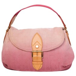LOUIS VUITTON LOUIS VUITTON MONOGRAM DENIM ROUGE FAUVISTE SUNRAY BAG