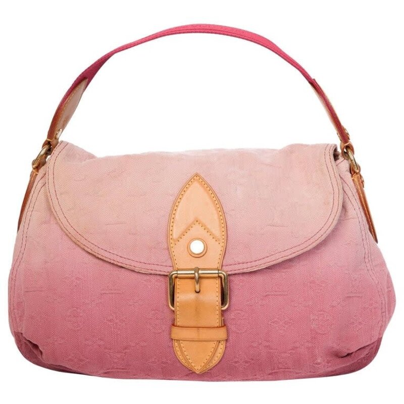 LOUIS VUITTON LOUIS VUITTON MONOGRAM DENIM ROUGE FAUVISTE SUNRAY BAG