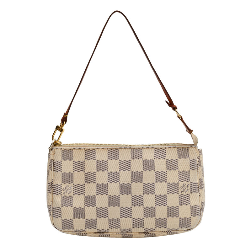 LOUIS VUITTON LOUIS VUITTON DAMIER AZUR POCHETTE ACCESSORIES BAG