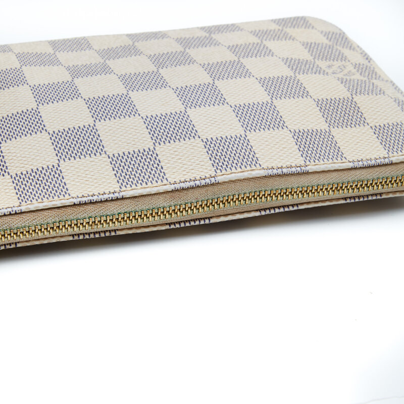 LOUIS VUITTON LOUIS VUITTON DAMIER AZUR POCHETTE ACCESSORIES BAG