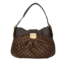 LOUIS VUITTON LOUIS VUITTON DAMIER EBENE SISTINA GM SHOULDER BAG