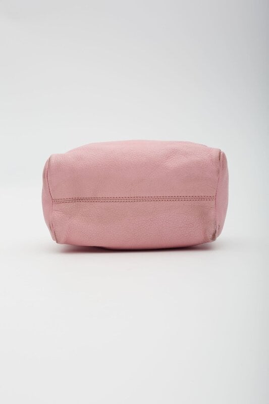 GIVENCHY GIVENCHY SUGAR LEATHER MINI PANDORA SHOULDER BAG PINK