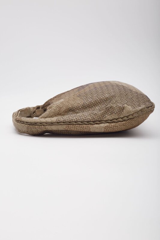 BOTTEGA VENETA BOTTEGA VENETA NAPPA INTRECCIATO EMBROIDERED MAXI HOBO BAG