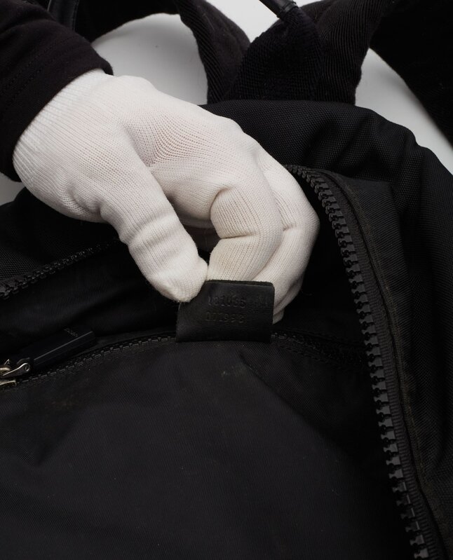 GUCCI GUCCI GG MONOGRAM WEB CLASSIC BACKPACK BLACK