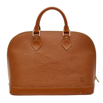 LOUIS VUITTON LOUIS VUITTON EPI LEATHER CIPANGO ORANGE ALMA PM HANDBAG