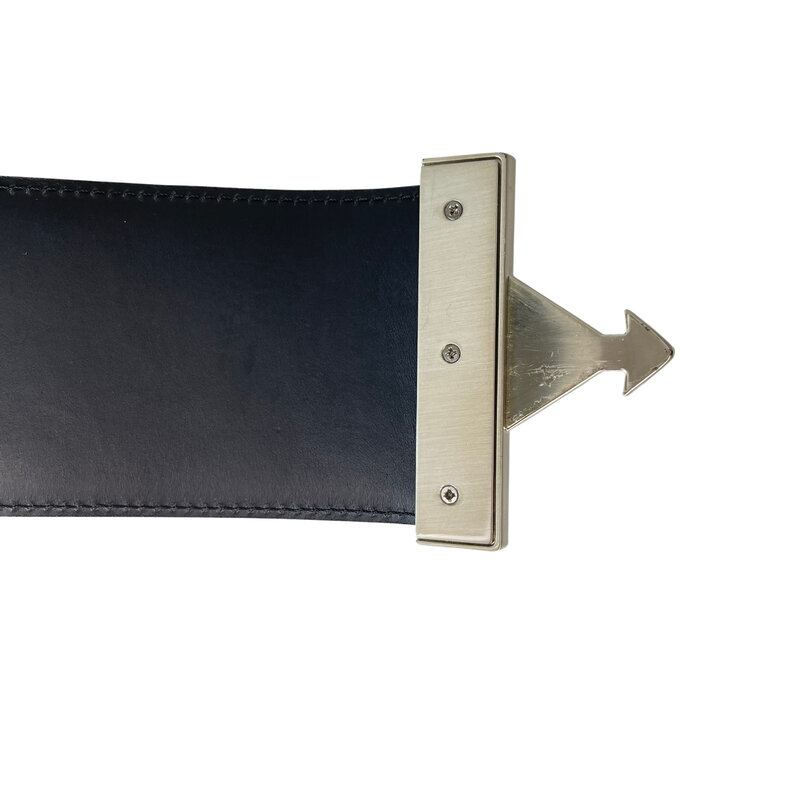 H&M X ALEXANDER WANG ALEXANDER WANG X H&M BLACK LEATHER WOMEN'S WAIST BELT (75/30) 2014